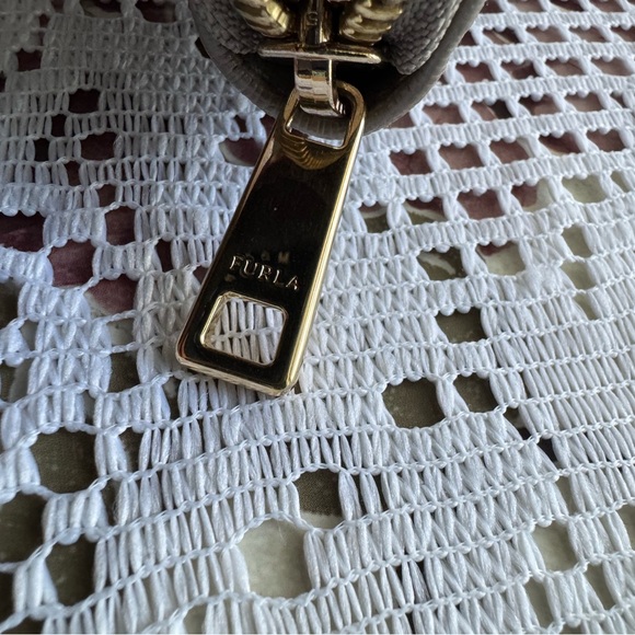 Furla Gray Textured Wallet - Picture 8 of 8